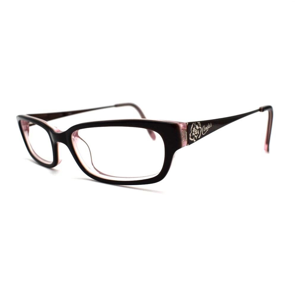 Candies C. Reese BRN/PK 48-16-135mm Eyeglasses FRAMES ONLY - GOOD CONDITION